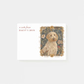 Goldendoodle mam Schattigee aangepaste tekst Post-it® Notes (Voorkant)