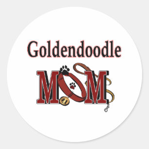 Goldendoodle mam Sticker