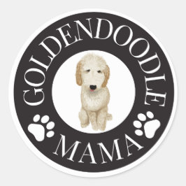 Goldendoodle Mama Sticker