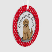 Goldendoodle Mom Doodle Mom (rouge doré) (devant)