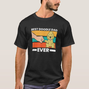 Goldendoodle Papa Beste Doodle Papa Ooit T-shirt