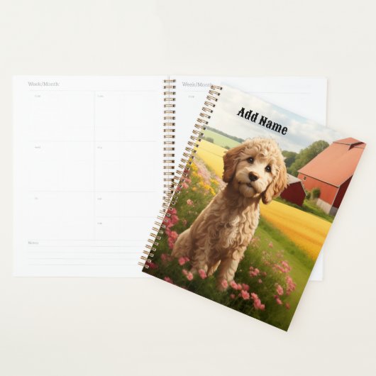 Goldendoodle Planner (Display)