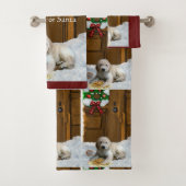 Goldendoodle Puppy Christmas (En situation)