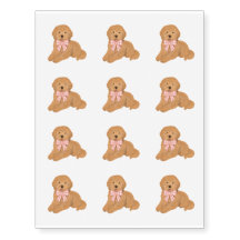 Goldendoodle Puppy Hondenfeestje Favor
