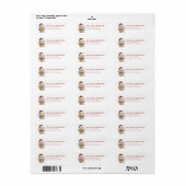 Goldendoodle Return Address Labels (Full Sheet)