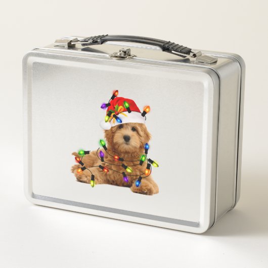 Goldendoodle Santa Dog (Voorkant)
