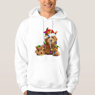 Goldendoodle Santa Dog Hoodie