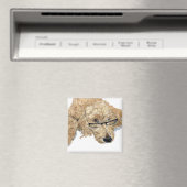 Goldendoodle Stella Magnets (In Situ (Lave-vaisselle))