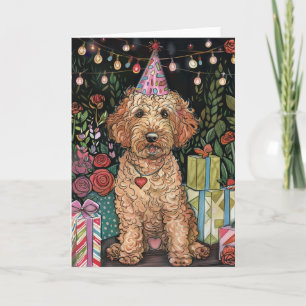 Goldendoodle Verjaardag Kaart