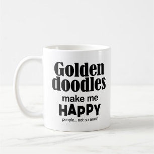 Goldendoodles maken me gelukkig koffiemok