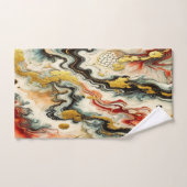 Goldene Flüsse  Bad Handdoek (Handdoek)