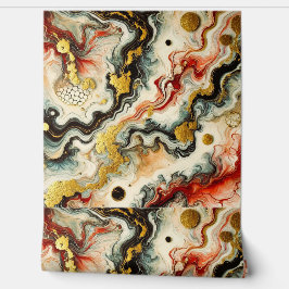 Goldene Flüsse  Behang