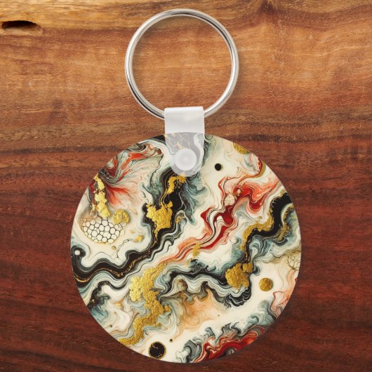 Goldene Flüsse  Sleutelhanger (Achterkant)