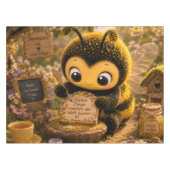 Goldene Hummel im Blütentanz.10 Tafelkleed (Voorkant (Horizontaal))