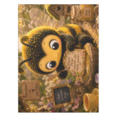 Goldene Hummel im Blütentanz.10 Tafelkleed (Voorkant)
