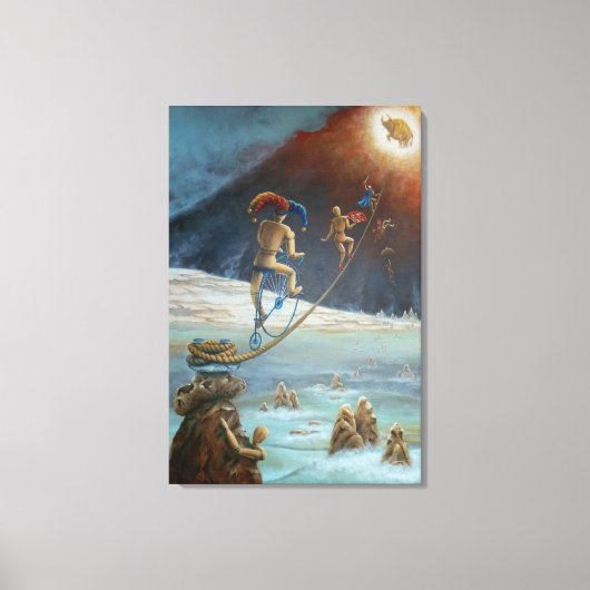 Goldenes Kalb Canvas Afdruk (Voorkant)