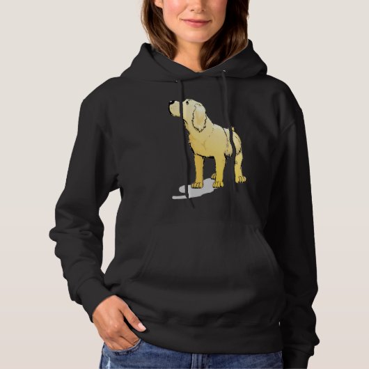 Goldenes Labradoodle Hoodie (Voorkant)