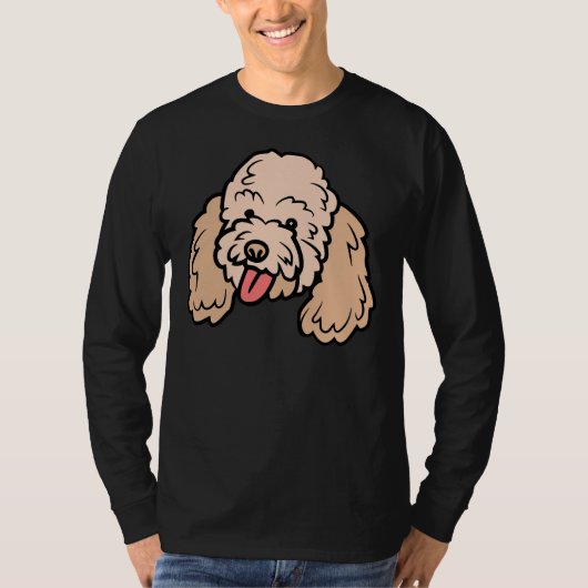 Goldenes Labradoodle T-shirt (Voorkant)