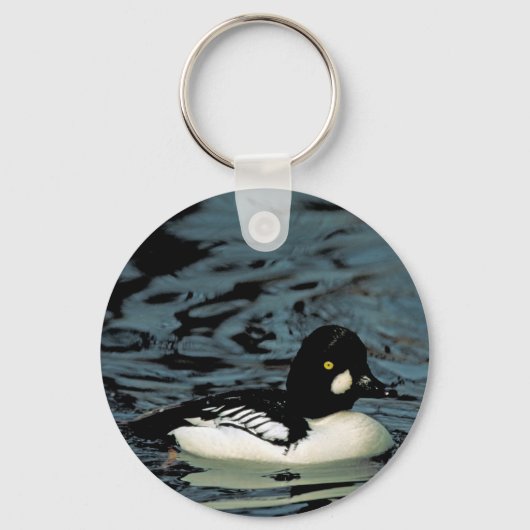 Goldeneye Duck Sleutelhanger (Voorkant)