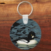 Goldeneye Duck Sleutelhanger (Voorkant)