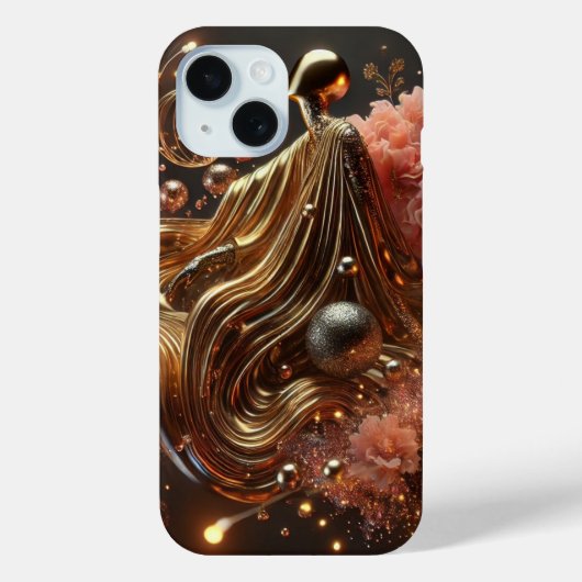 GoldenFlow Case-Mate iPhone Case (Achterkant)
