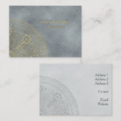 GoldenGrunge - Carte de visite (Devant / Derrière)