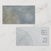 GoldenGrunge - Carte de visite (Devant / Derrière)