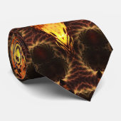 Goldenina Fractal Art Stropdas (Opgerold)