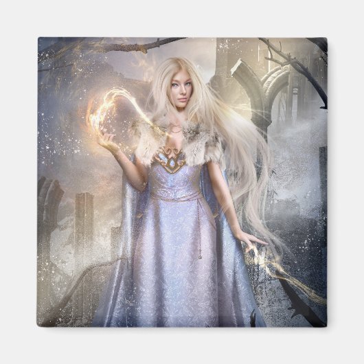 Goldenmark Epic Fantasy Art Koelkast Magneet (Voorkant)