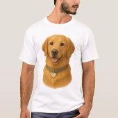 GoldenPaws T-shirt (Voorkant)