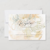 Goldenrod crème Yellow Floral Réponse (Devant)