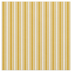 Goldenrod en Beige Pattern Stof