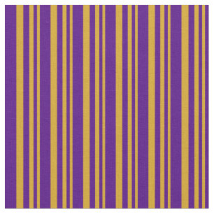 Goldenrod en Indigostripes Stof