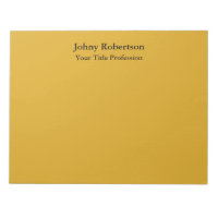 Goldenrod kleur Plain Elegant Professioneel Modern