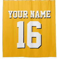 Goldenrod White Sports Jersey Team Jersey