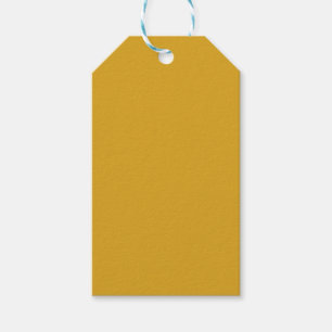 Goldenrode Solid Color Cadeaulabel