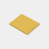 Goldenrode Solid Color Post-it® Notes (Schuin)