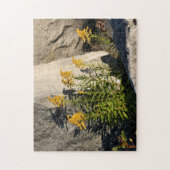 Goldenroodbloemen en Natuur van schaduwen Legpuzzel (Verticaal)