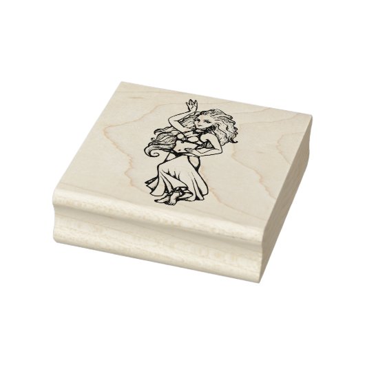 Goldens Belly Dancer Rubberstempel (Stempel)