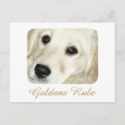 Goldens Rule Briefkaart (Voorkant)