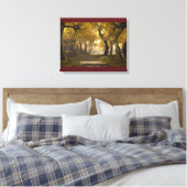 Goldenwalk Canvas Print (Insitu (Slaapkamer))