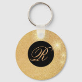 Golderner Glanz personalisiert Sleutelhanger (Voorkant)