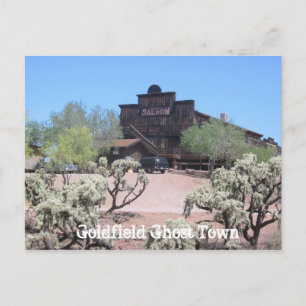 Goldfield Ghost Town Saloon Briefkaart