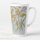 Goldfinch & Daffidols Latte Mug (Droite)