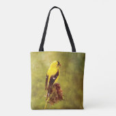 Goldfinch Designer All-Over-Print Handbag Draagtas (Achterkant)