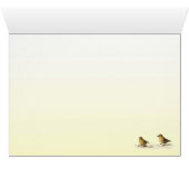 Goldfinch & Pine Siskin Blank Card (Binenzijde Horizontaal (Onderkant))
