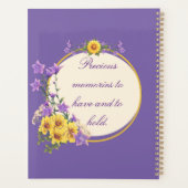 Goldfinch Printemps Jardin Mariage pourpre (Dos)