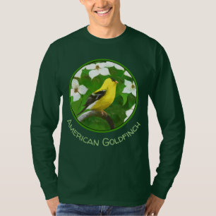 Goldfinch schilderen - Kute Original Dog Art T-shirt