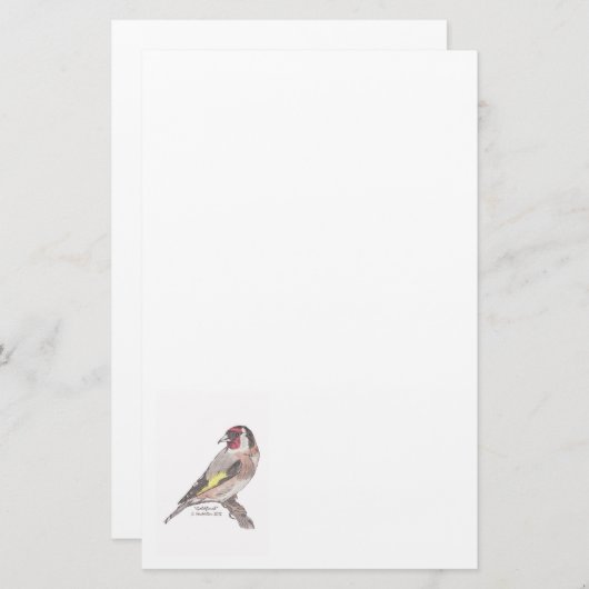 Goldfinch Stationery Briefpapier (Voorkant / Achterkant)