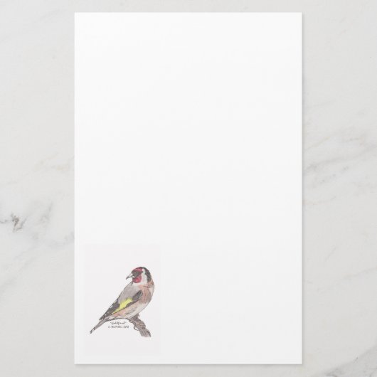 Goldfinch Stationery Briefpapier (Voorkant)